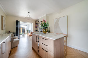 Kitchen and lounge angle 2- click for photo gallery